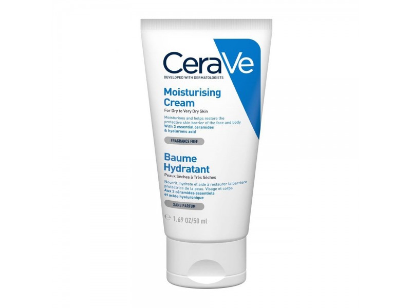 CeraVe Moisturizing Cream For Dry To Very Dry Skin 50ml