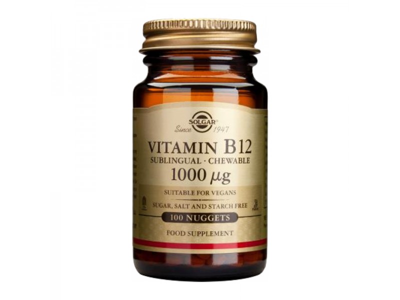 Solgar Vitamin B12 1000mcg 100 Nuggets