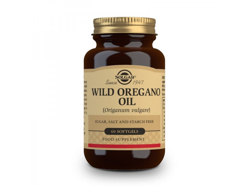 Solgar Oregano Oil Softgels 60 Softgels