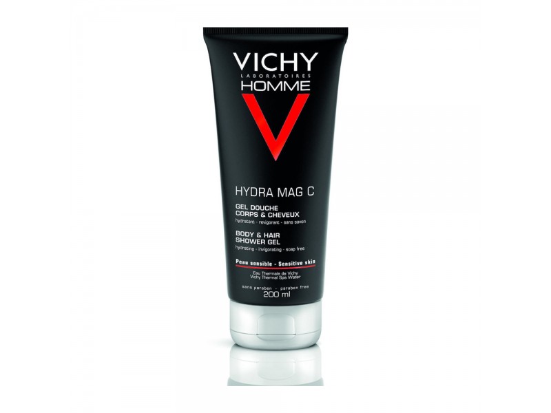 VICHY Homme Hydra Mag-C Shower Gel 200ml