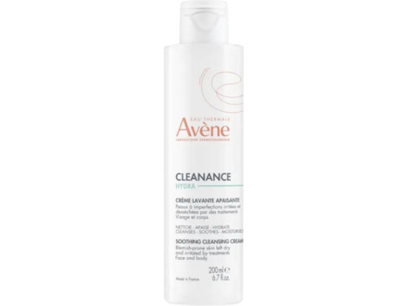 Avene Cleanance Hydra Soothing Cleansing Cream 200ml