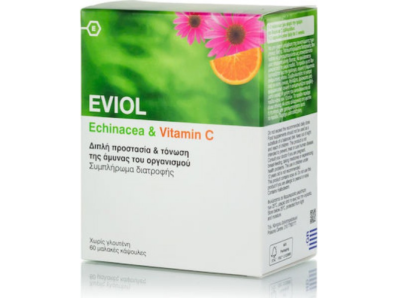 Eviol Echinacea & Vitamin C 60 soft caps