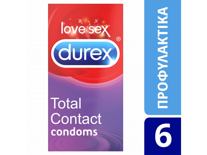 Durex Total Contact 6pcs