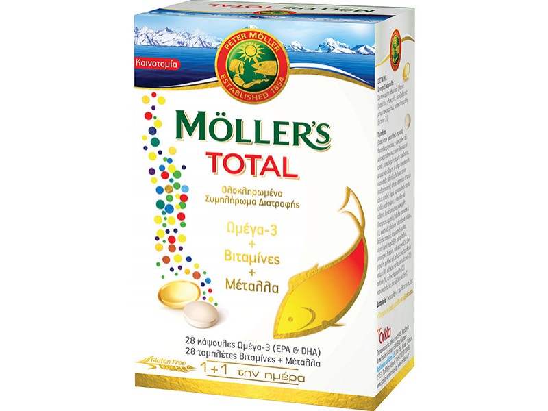 MOLLERS Total (28 tablets + 28 capsules)
