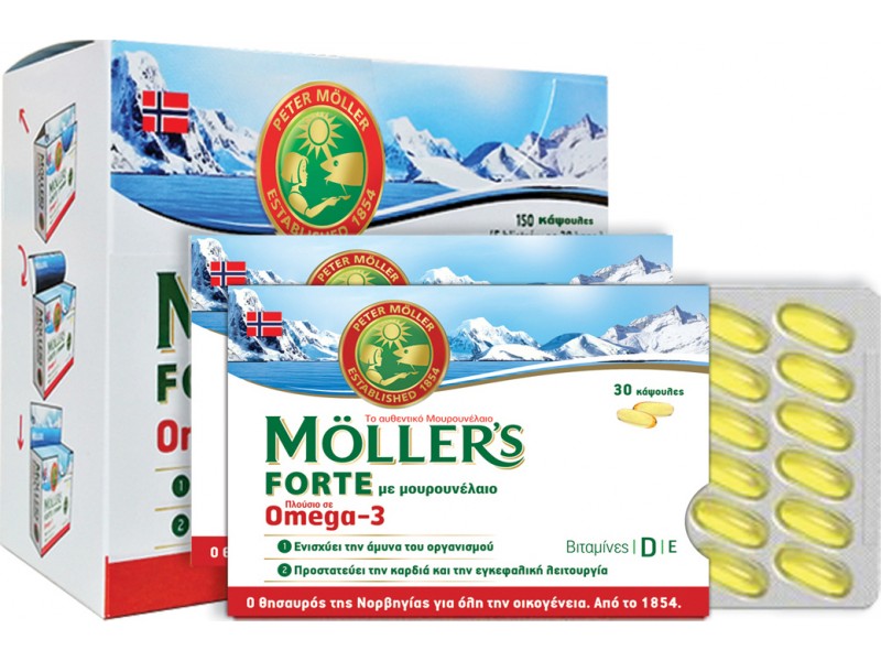 MOLLERS Forte Omega-3 150 capsules