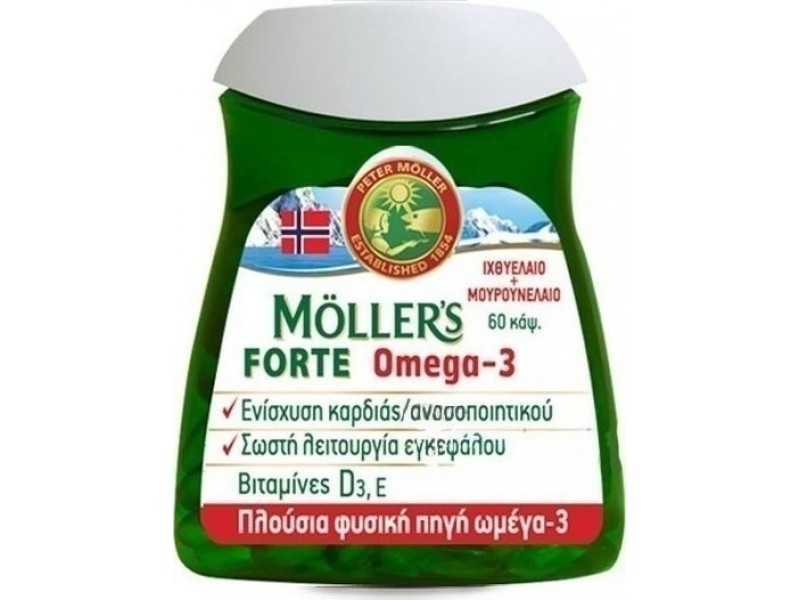 MOLLERS Forte Omega-3 60capsules