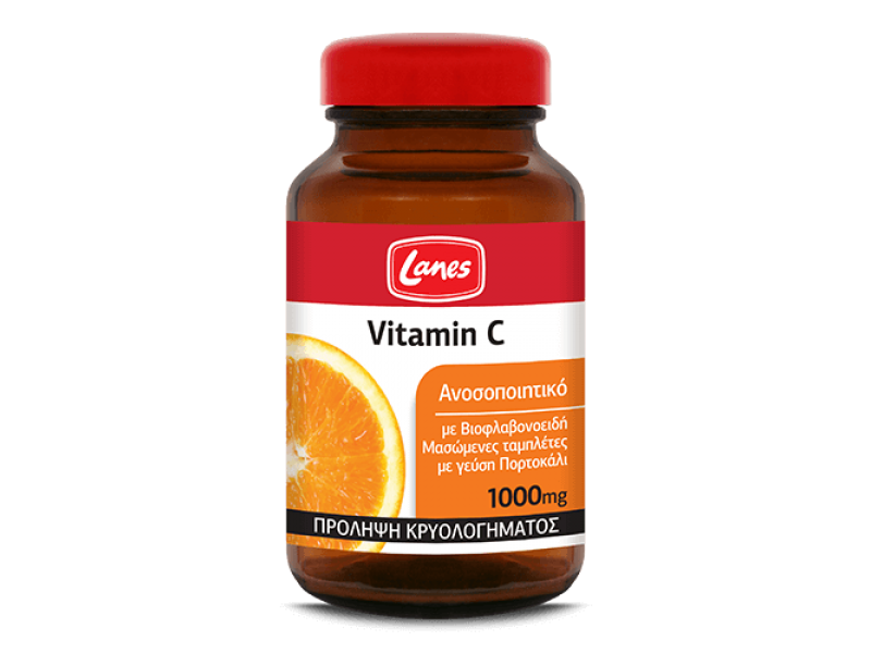 Lanes Vitamin C 1000mg 60 Chewable Tablets