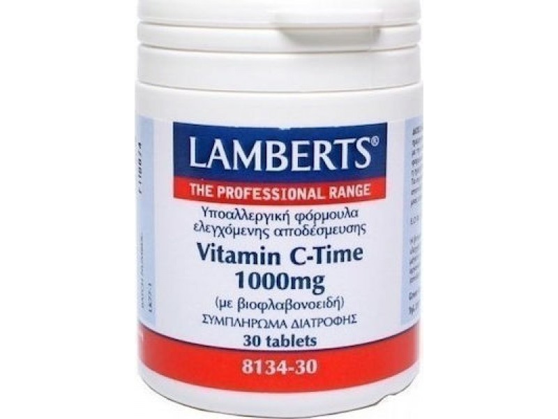 Lamberts Vitamin C Time Release 1000mg 30 Tablets
