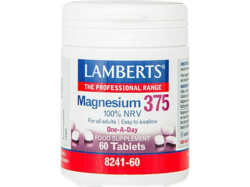 Lamberts Magnesium 375 100% NRV 60 Tablets