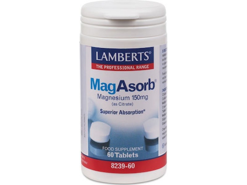 Lamberts MagAsorb 150mg 60 Tablets