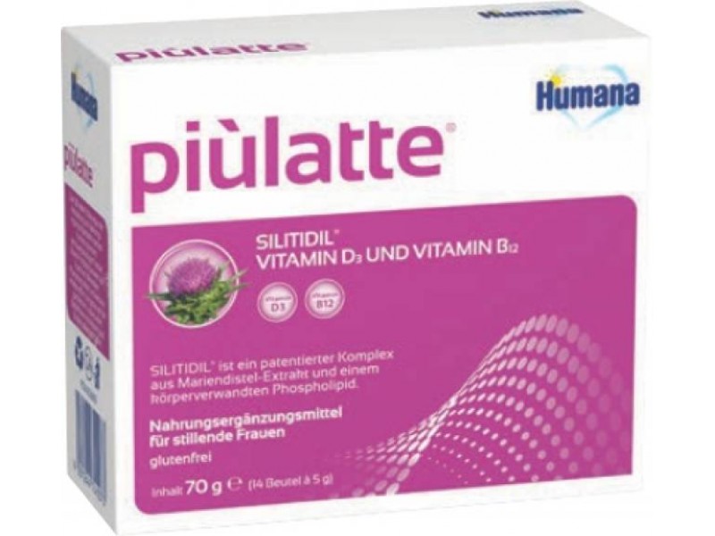 Humana Piulatte 70gr sachets