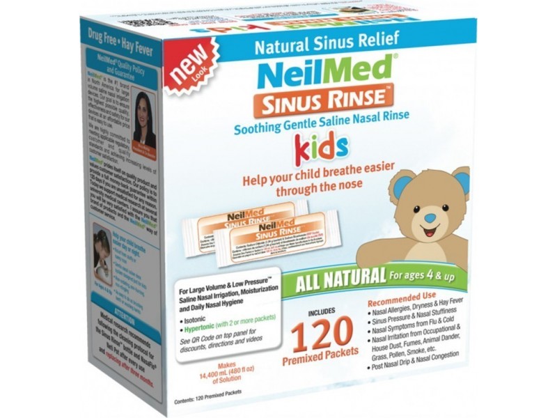 NeilMed Sinus Rinse Sachets for Kids 120pcs