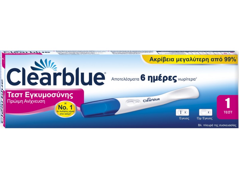 Clearblue Early Detection Pregnancy Test 1 pc