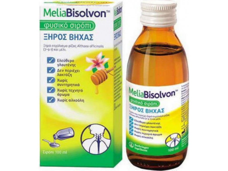 MeliaBisolvon Natural Cough Syrup 100ml