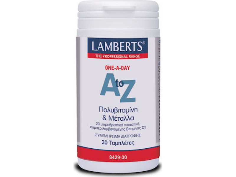 Lamberts A to Z Multivitamins 30 Tablets