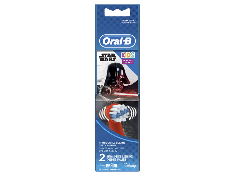 Oral-B Stages Power Kids Star Wars Replacement Brush Heads 2 pcs