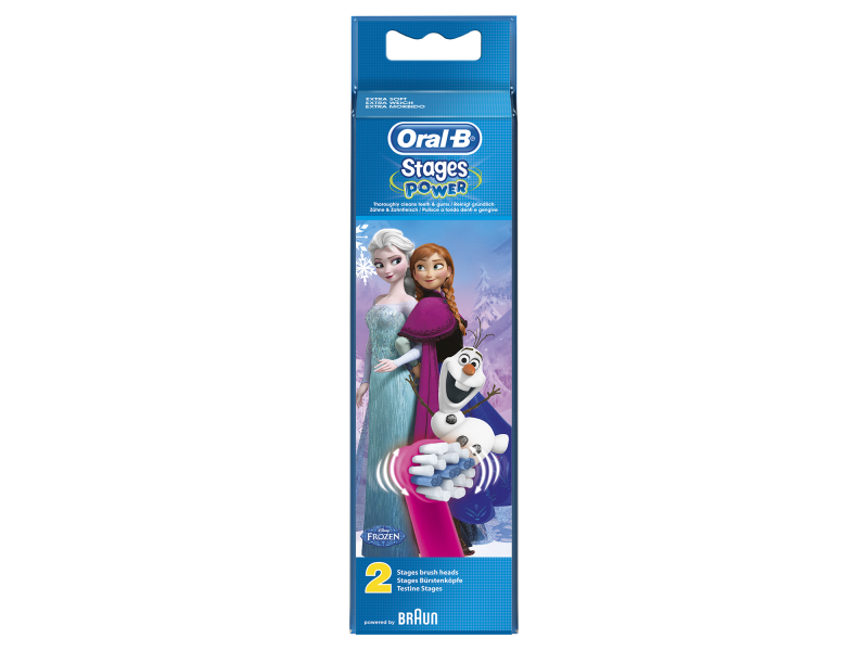 Oral-B Stages Power Kids Frozen Replacement Brush Heads 2 pcs