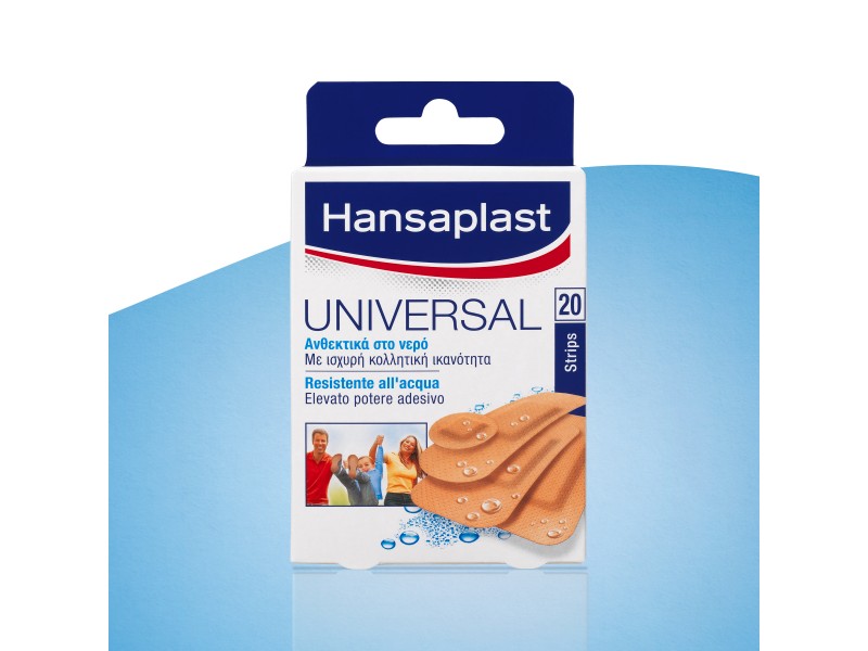 Hansaplast Universal Water Resistant 20pcs