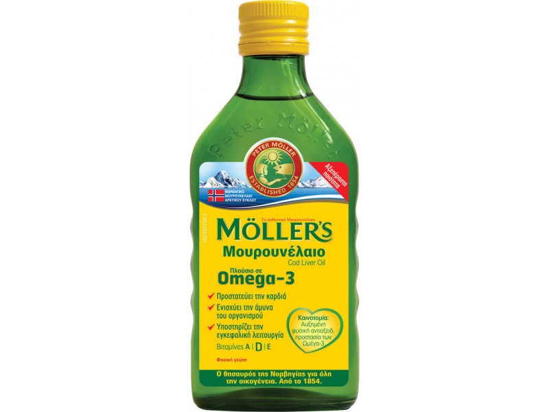 MOLLERS Cod Liver Oil 250ml Natural