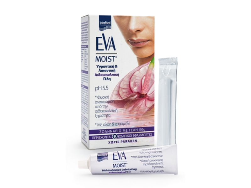 Intermed Eva Moist Gel 50 gr (9 vaginal applicators)