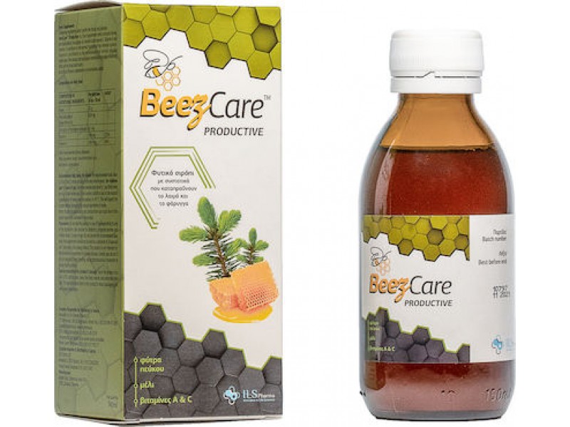 ILS Pharma Beezcare Productive Natural Syrup that soothe the throat 140 ml