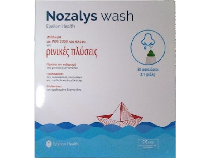 Epsilon Health Nozalys Wash Kit & 30 Sachets