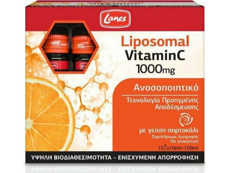 Lanes Liposomal Vitamin C 1000mg 10x10ml
