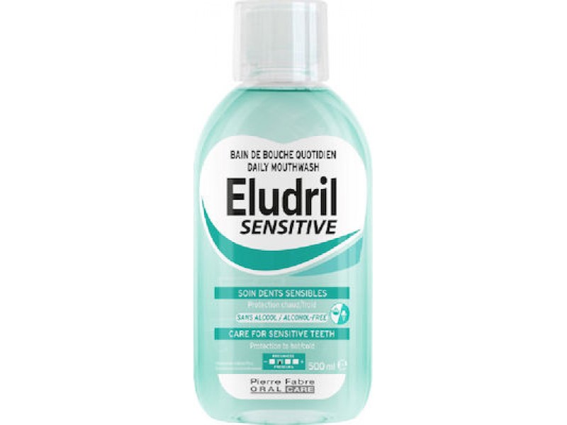 Elgydium Eludril Classic Mouthwash For Sensitive Teeth 500ml