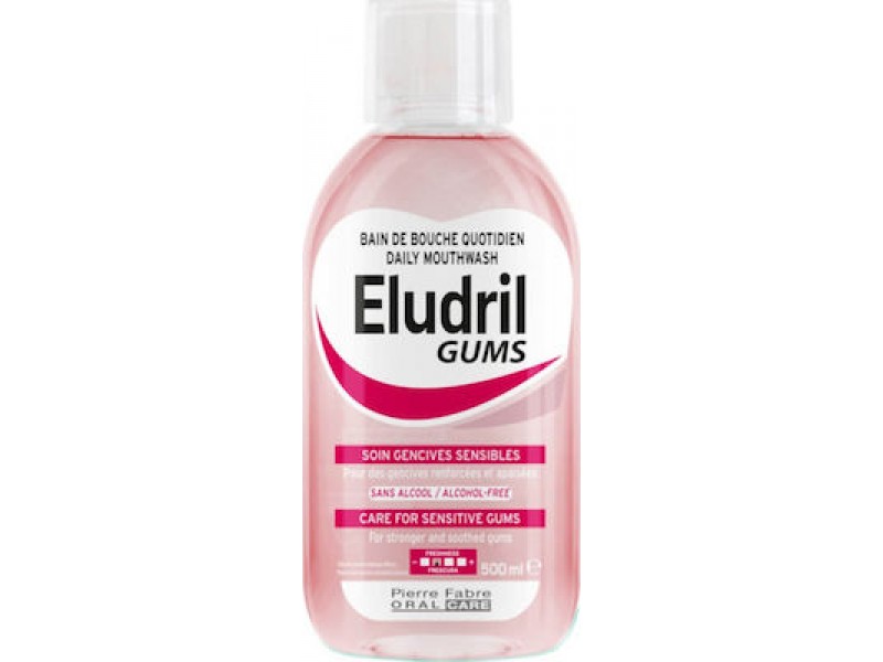 Elgydium Eludril Gums Mouthwash For Sensitive Gums 500ml