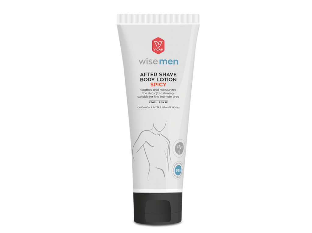 3pharmacy Vican Wise Men Spicy After Shave Body Lotion 200ml