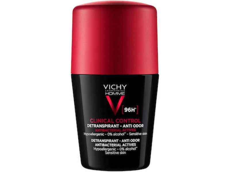 Vichy Homme Clinical Control 96H Antitranspirant Anti Odor Roll-On 50ml