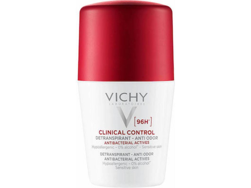 Vichy Clinical Control Deodorant 96h σε Roll-On 50ml