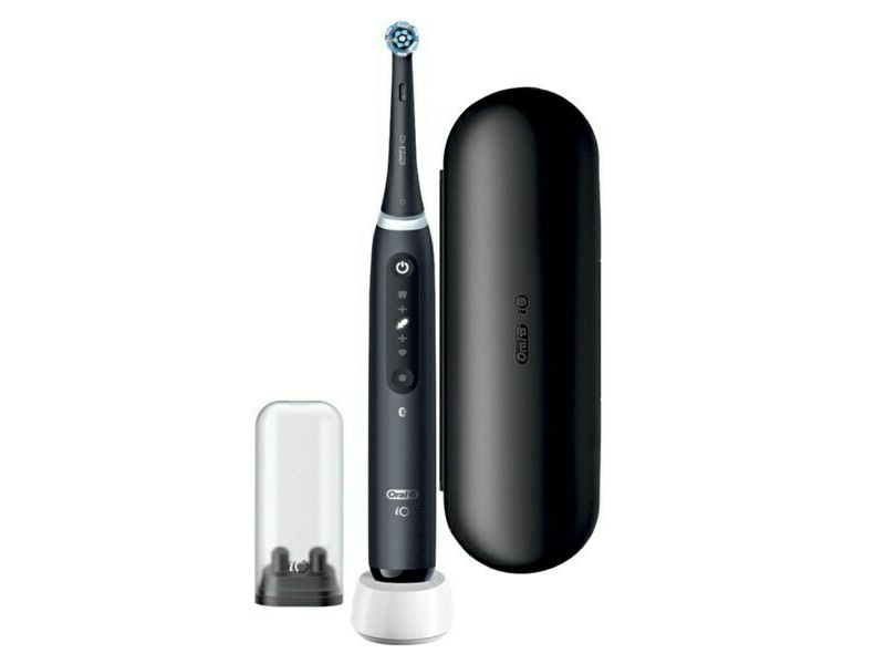 Oral-B IO Series 5 Electric Toothbrush with Pressure Sensor and Travel Case Black