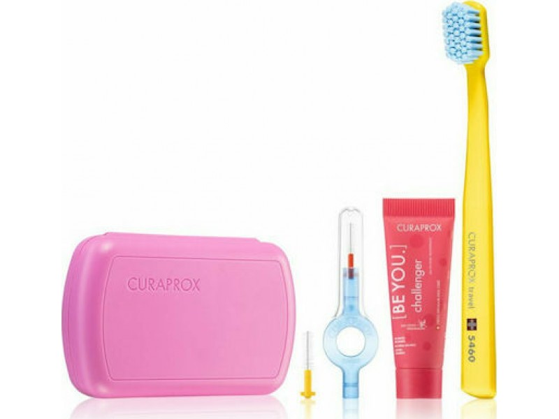 Curaprox Be You Travel Set Pink