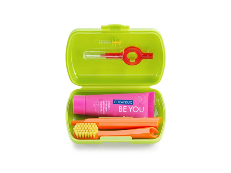 Curaprox Be You Travel Set Green