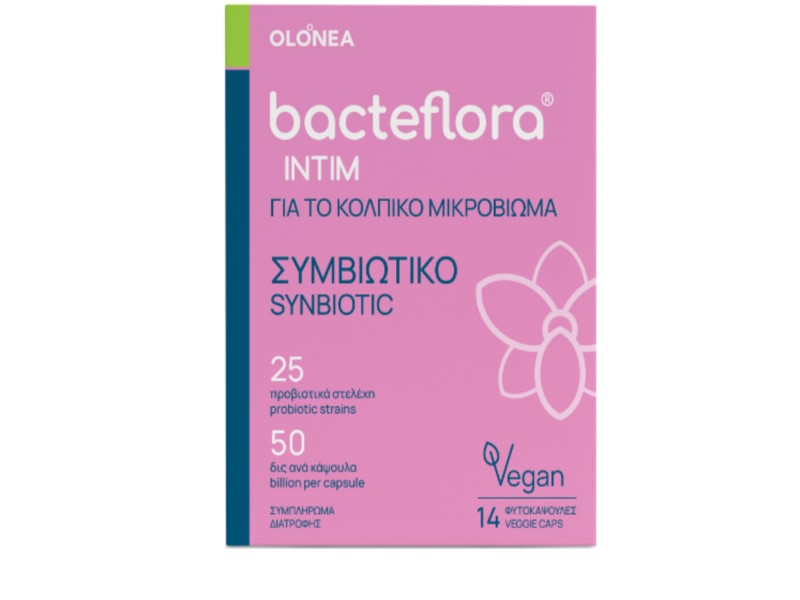 Olonea BacteFlora Intim with Probiotics and Prebiotics 14 herbal capsules
