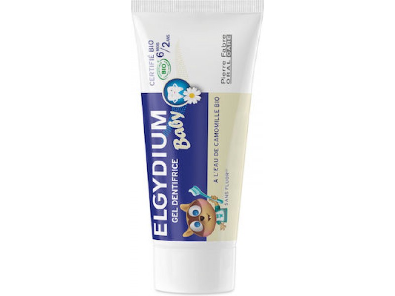 ELGYDIUM Baby - Baby toothpaste 6 months / 2 years old - certified ORGANIC