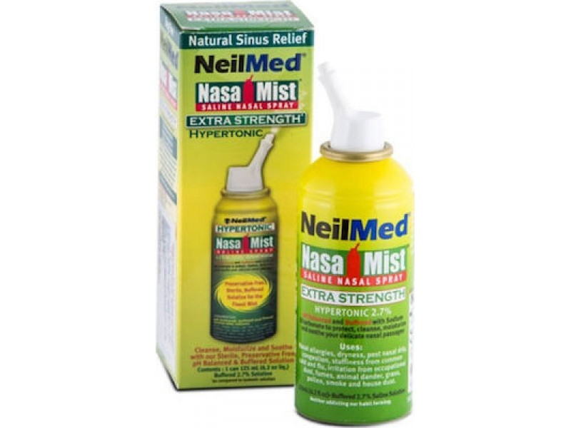 NeilMed Nasa Mist Saline Spray Hypertonic 2.7% 125ml