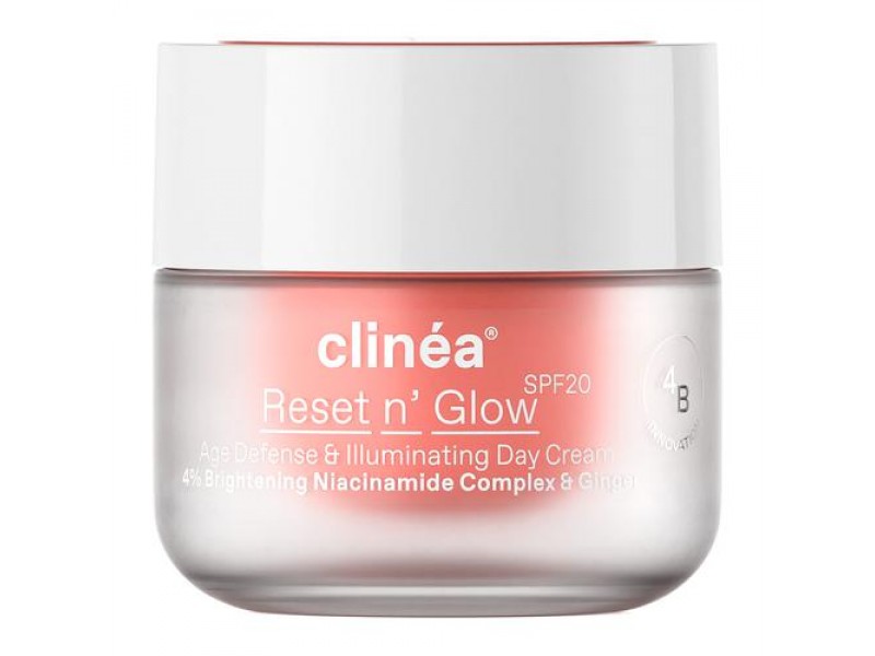 Clinea Reset & Glow SPF 20 Age Defense & Illuminating Day Cream 50 ml