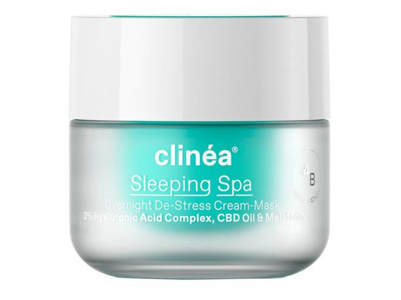 Clinea Sleeping Spa Overnight De-Stress Cream-Mask 50ml