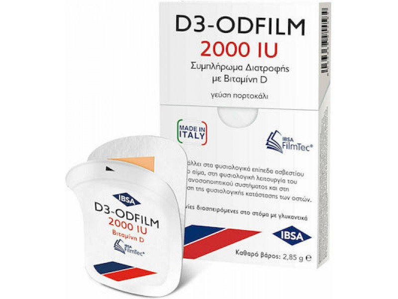 Pharmasyn D3-ODfilm 2000 IU 30 Orodispersible film orange taste