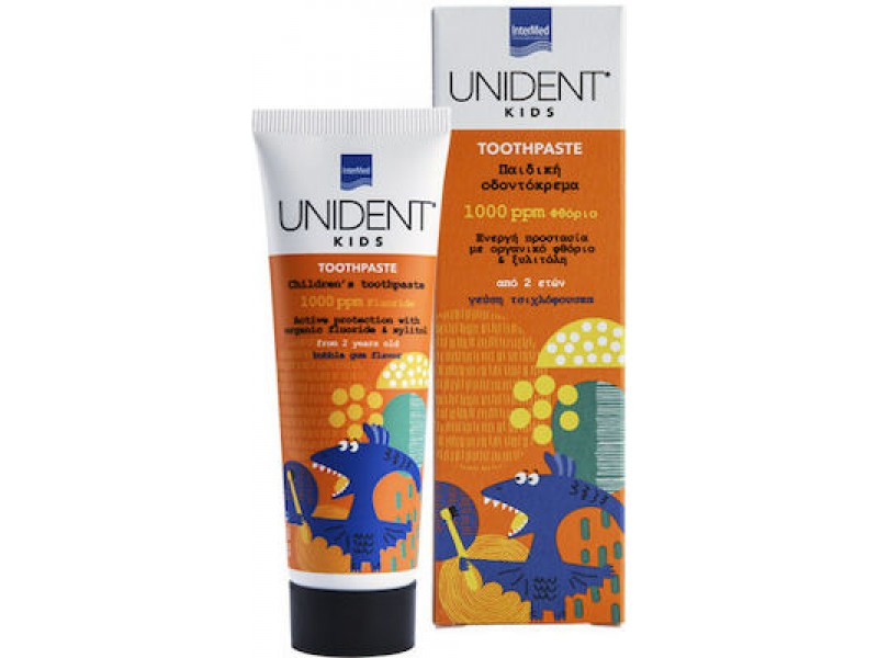 Unident kids toothpaste 1000 ppm