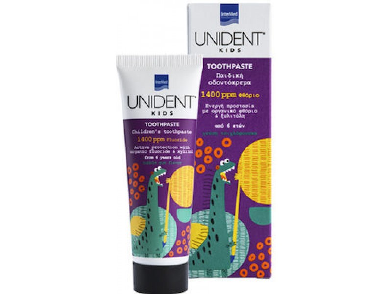 Unident kids toothpaste 1400 ppm