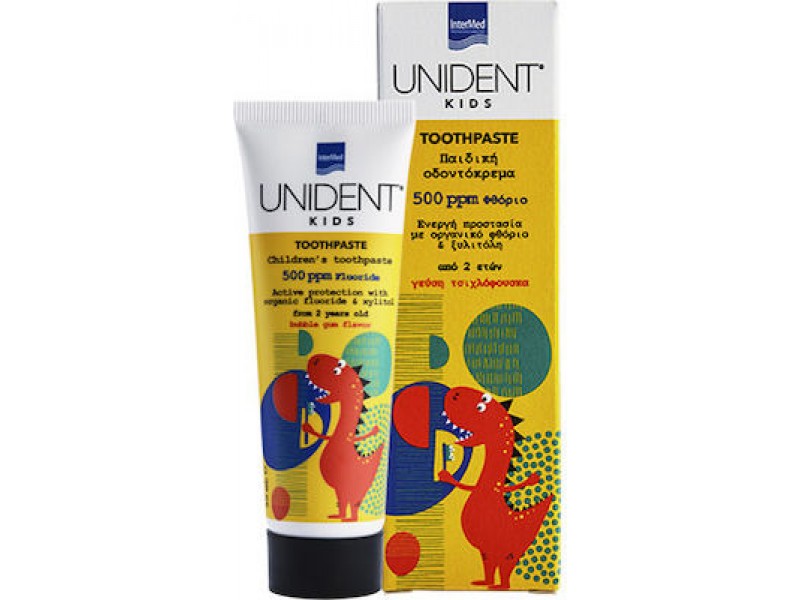 Unident kids toothpaste 500 ppm