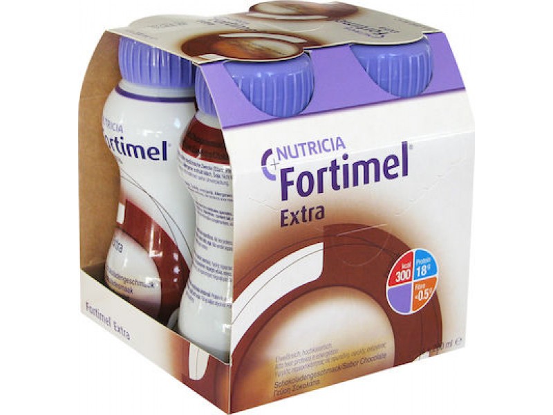 Nutricia Fortimel Extra 4 x 200ml Chocolate