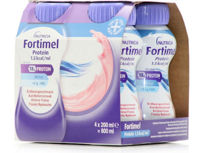 Nutricia Fortimel Extra 4 x 200ml Strawberry