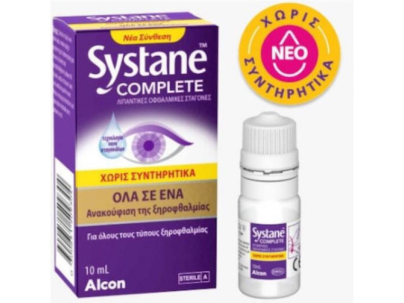 SYSTANE® COMPLETE Preservative-Free Eye Drops 10ml