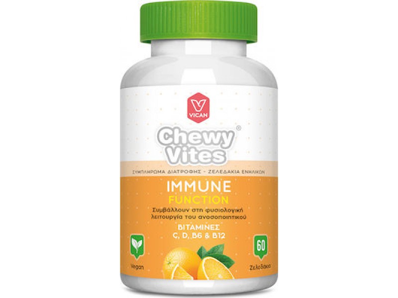 Vican Chewy Vites Adults Immune Function Vitamins C, D, B6 & B12 60 jellies