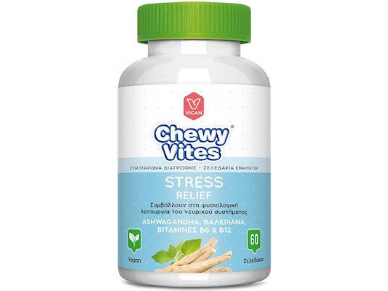 Vican Chewy Adults Stress Relief 60 jellies