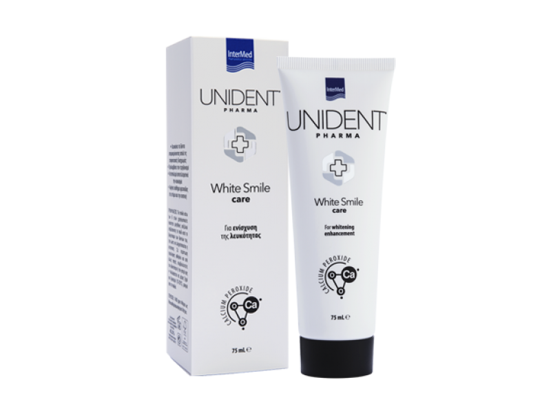 Unident Pharma White Smile Care Toothpaste 75ml